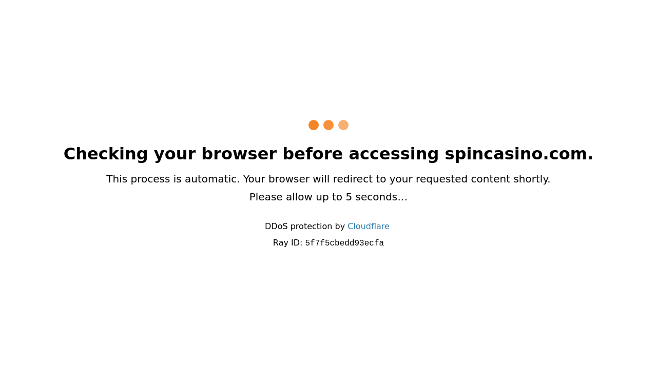 Spin Casino review Screenshot Spin Casino review Screenshot