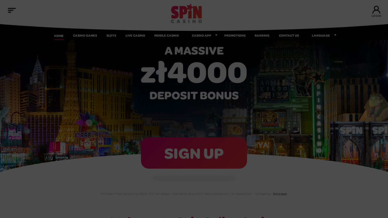 Spin Casino review Screenshot Spin Casino review Screenshot
