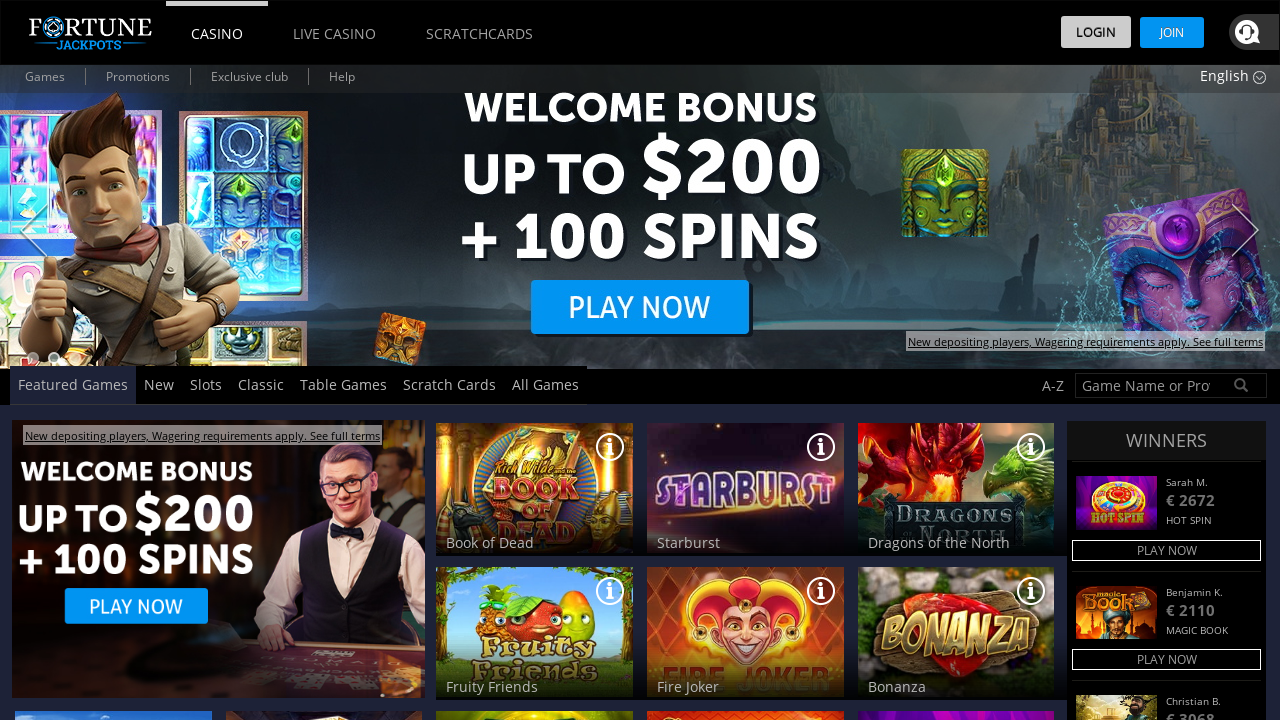 Fortune Jackpots review Screenshot Fortune Jackpots review Screenshot
