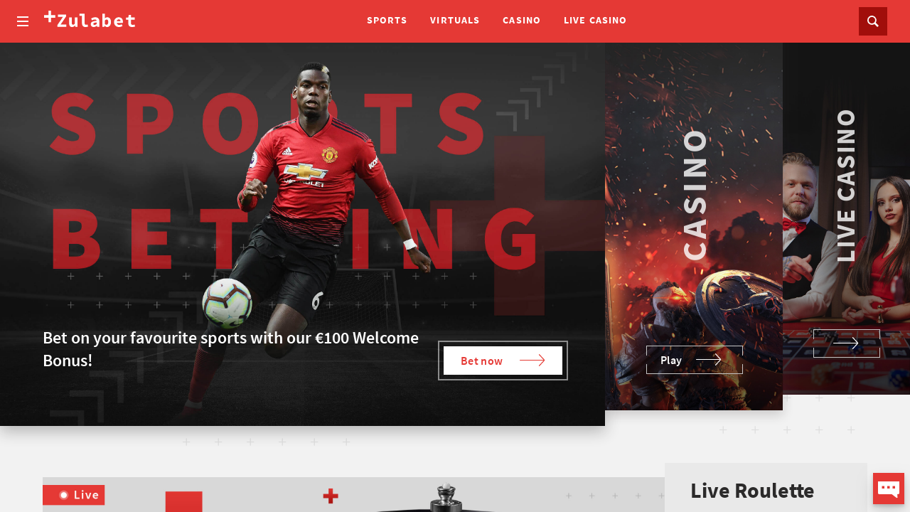 ZulaBet Casino review Screenshot ZulaBet Casino review Screenshot