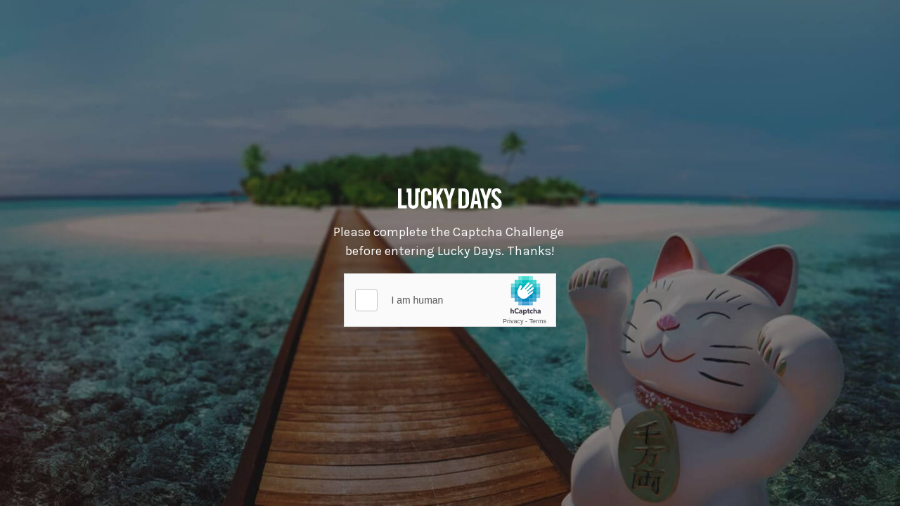 Lucky Days Casino review Screenshot Lucky Days Casino review Screenshot