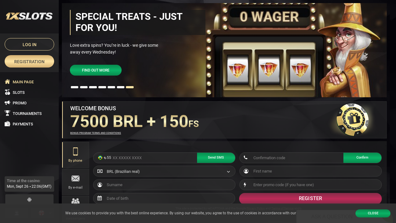 1xSlots Casino review Screenshot 1xSlots Casino review Screenshot
