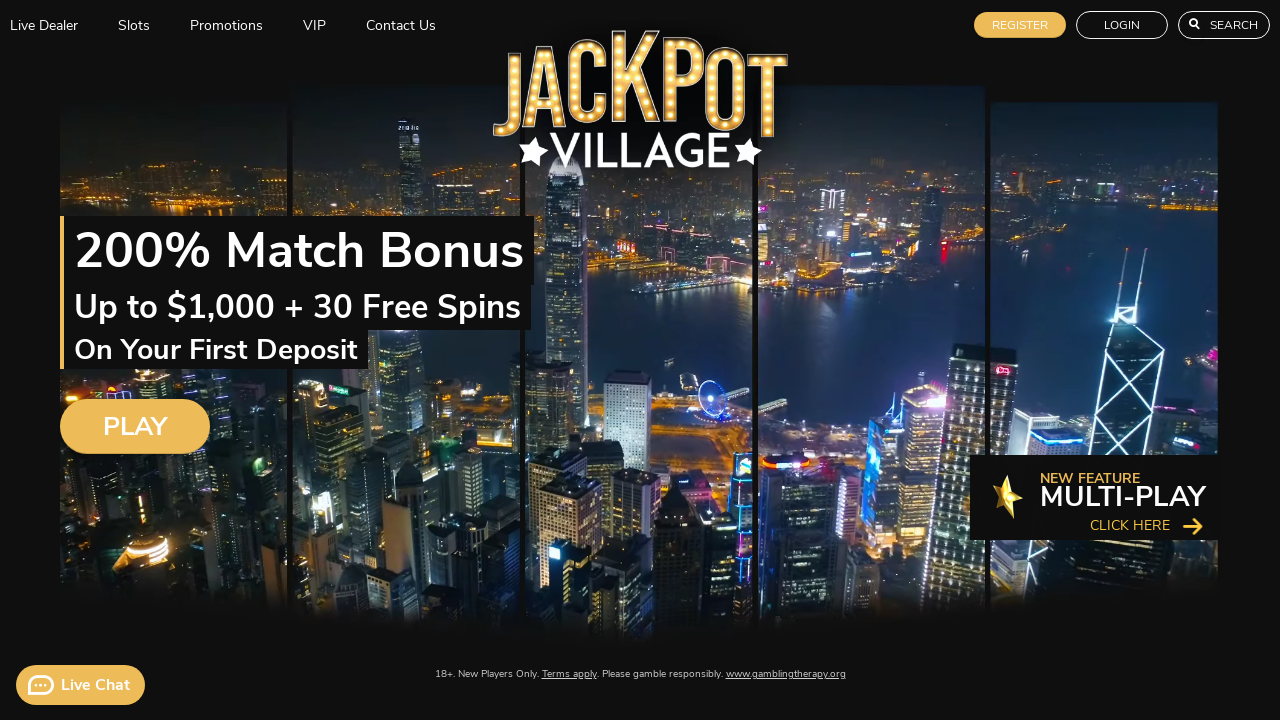 Jackpot Village review Screenshot Jackpot Village review Screenshot