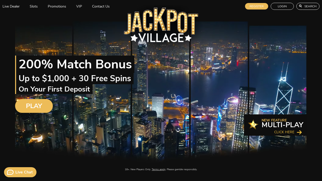 Jackpot Village review Screenshot Jackpot Village review Screenshot