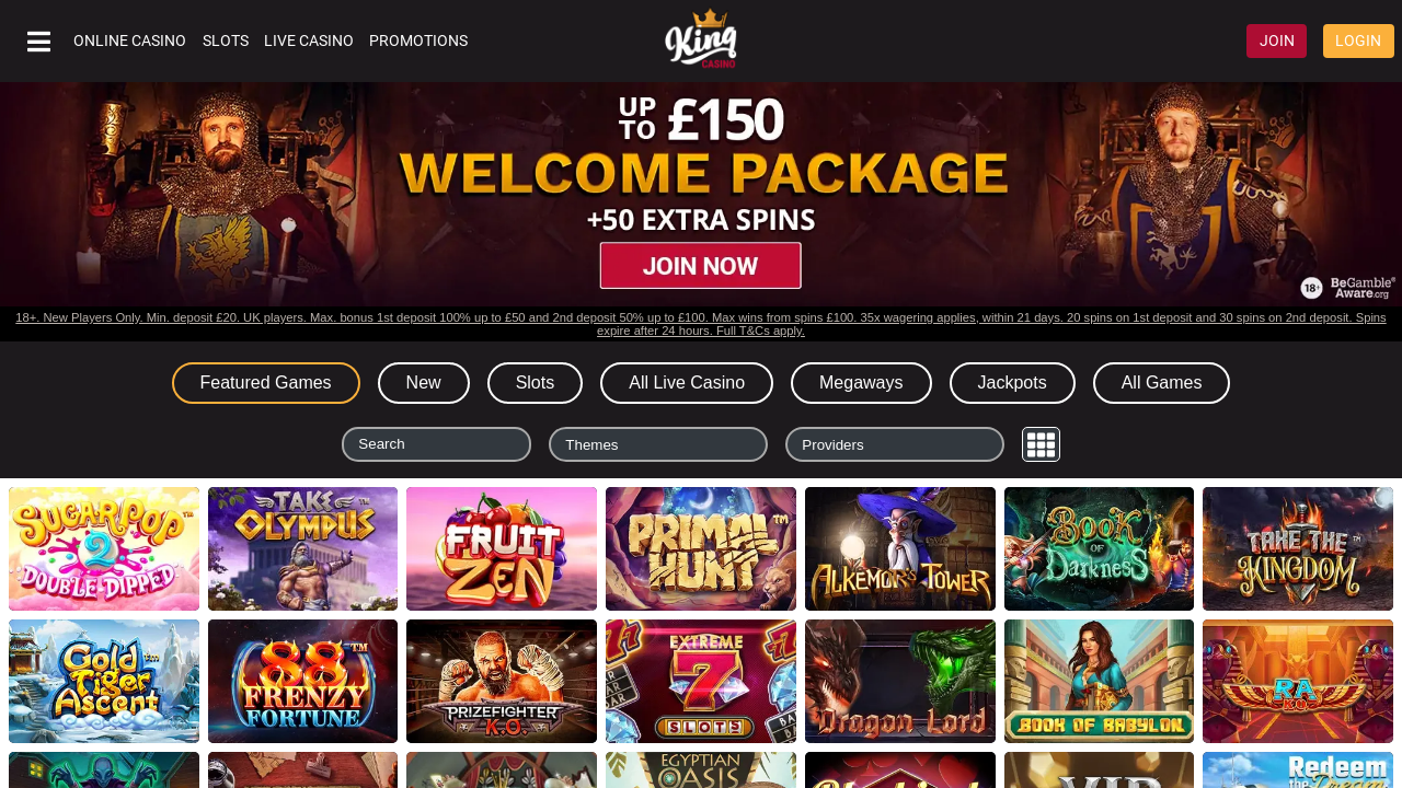 King Casino review Screenshot King Casino review Screenshot