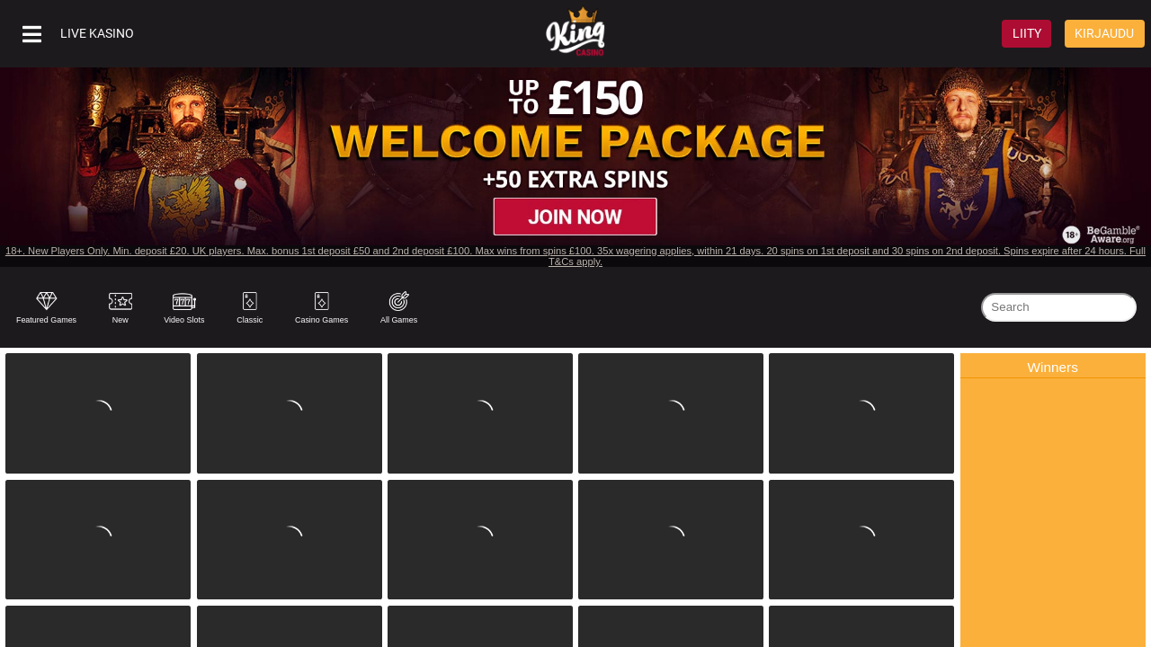 King Casino review Screenshot King Casino review Screenshot