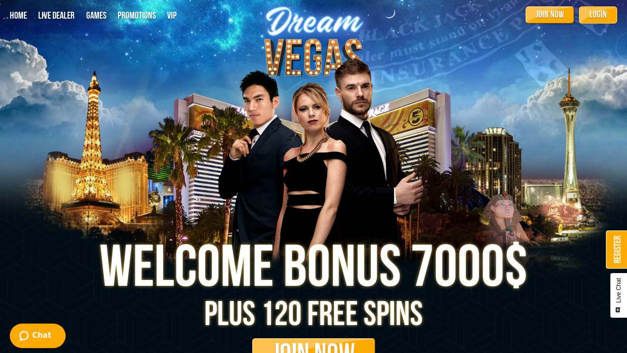Dream Vegas review Screenshot Dream Vegas review Screenshot