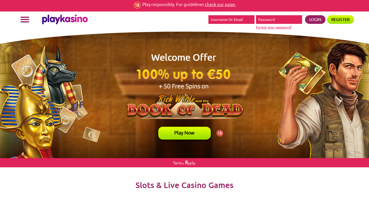 PlayKasino review Screenshot PlayKasino review Screenshot