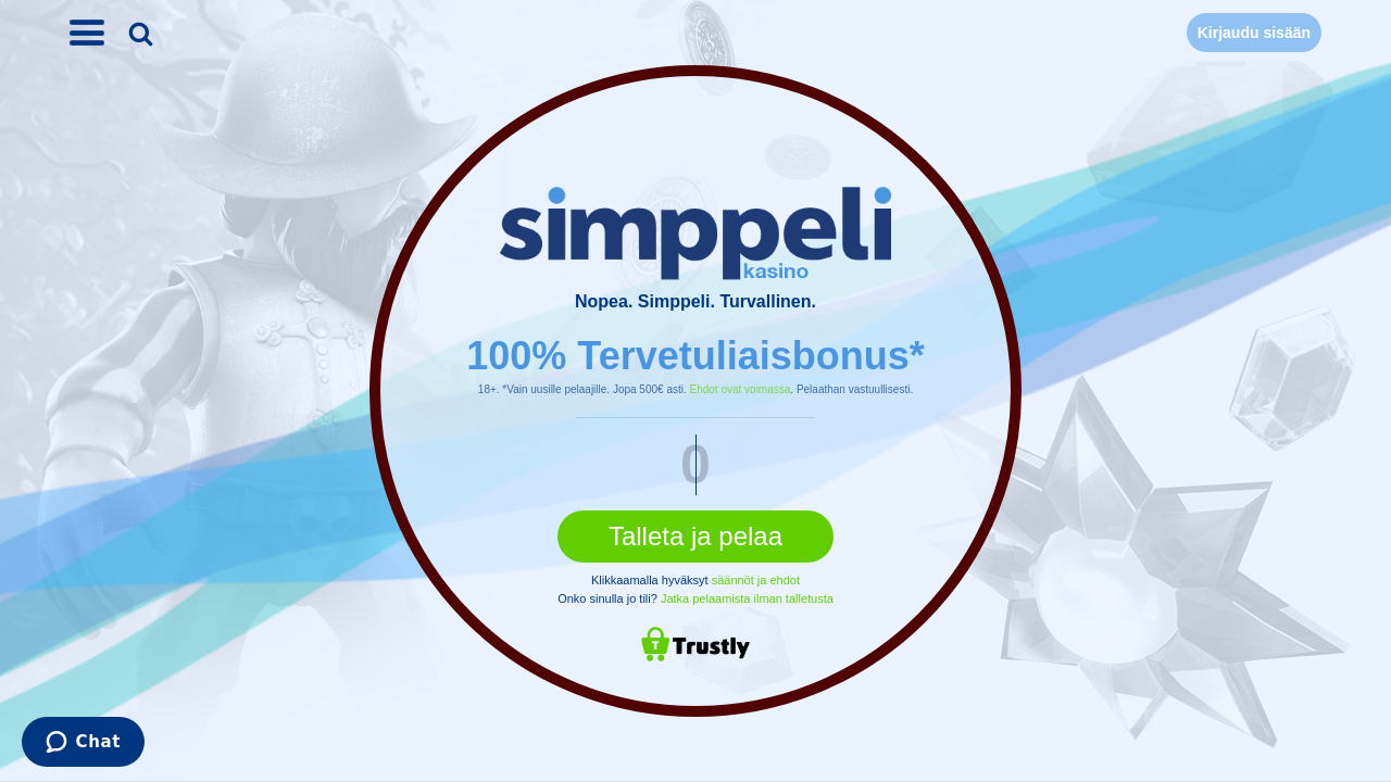 Simppeli Casino review Screenshot Simppeli Casino review Screenshot