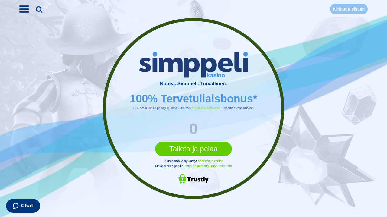 Simppeli Casino review Screenshot Simppeli Casino review Screenshot