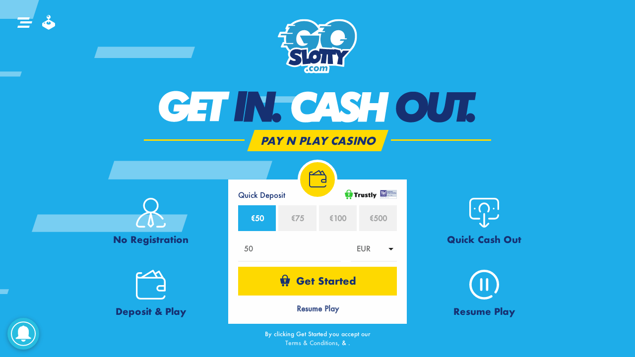 GoSlotty Casino review Screenshot GoSlotty Casino review Screenshot