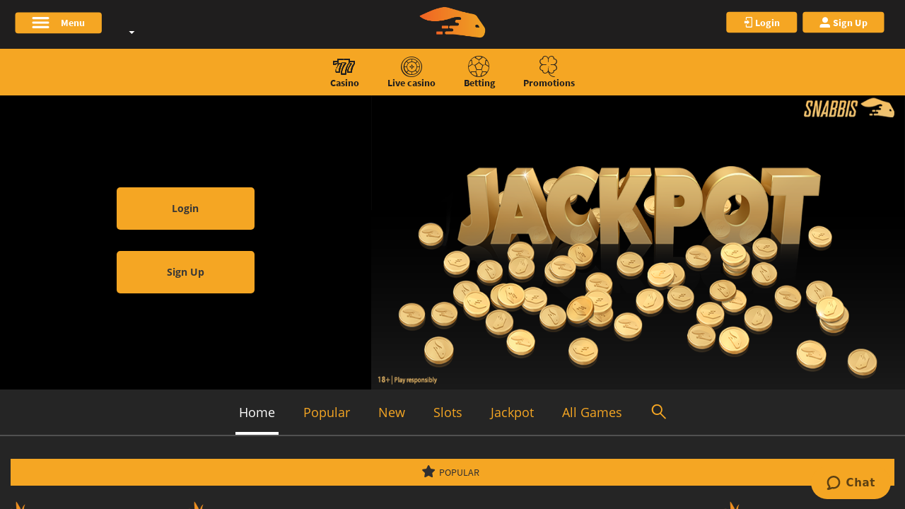 Snabbis Casino review Screenshot Snabbis Casino review Screenshot
