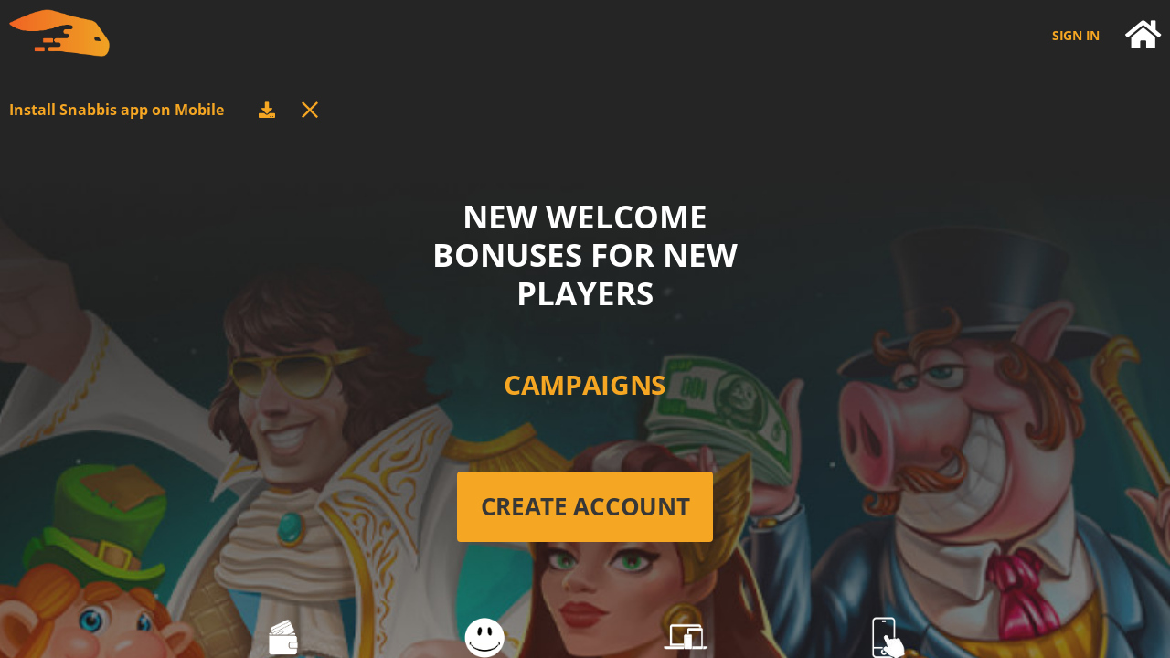 Snabbis Casino review Screenshot Snabbis Casino review Screenshot