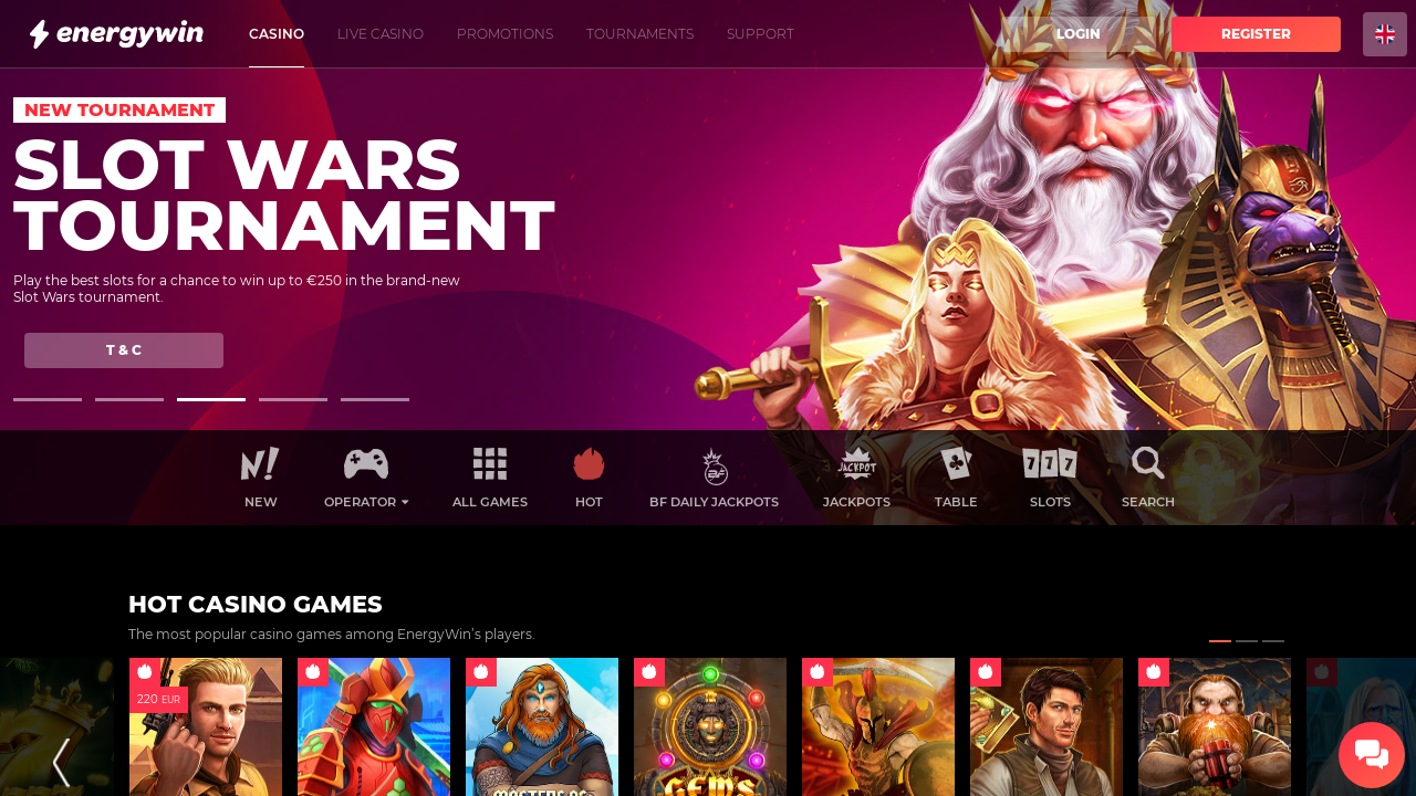 EnergyWin Casino review Screenshot EnergyWin Casino review Screenshot