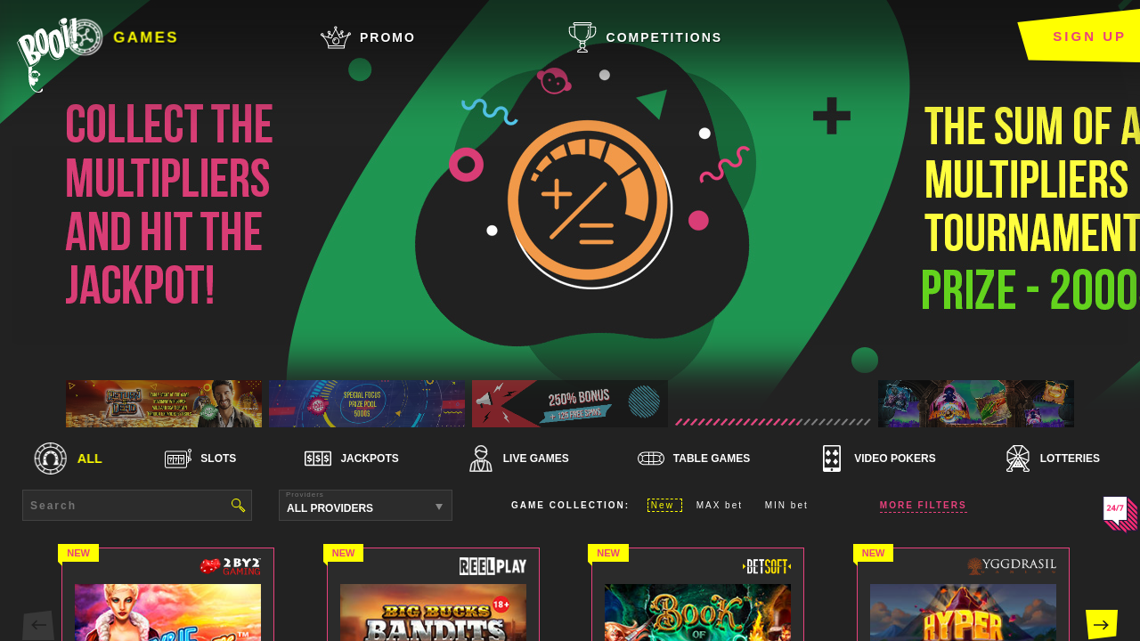 Booi Casino review Screenshot Booi Casino review Screenshot