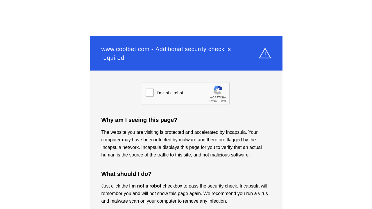 Coolbet review Screenshot Coolbet review Screenshot