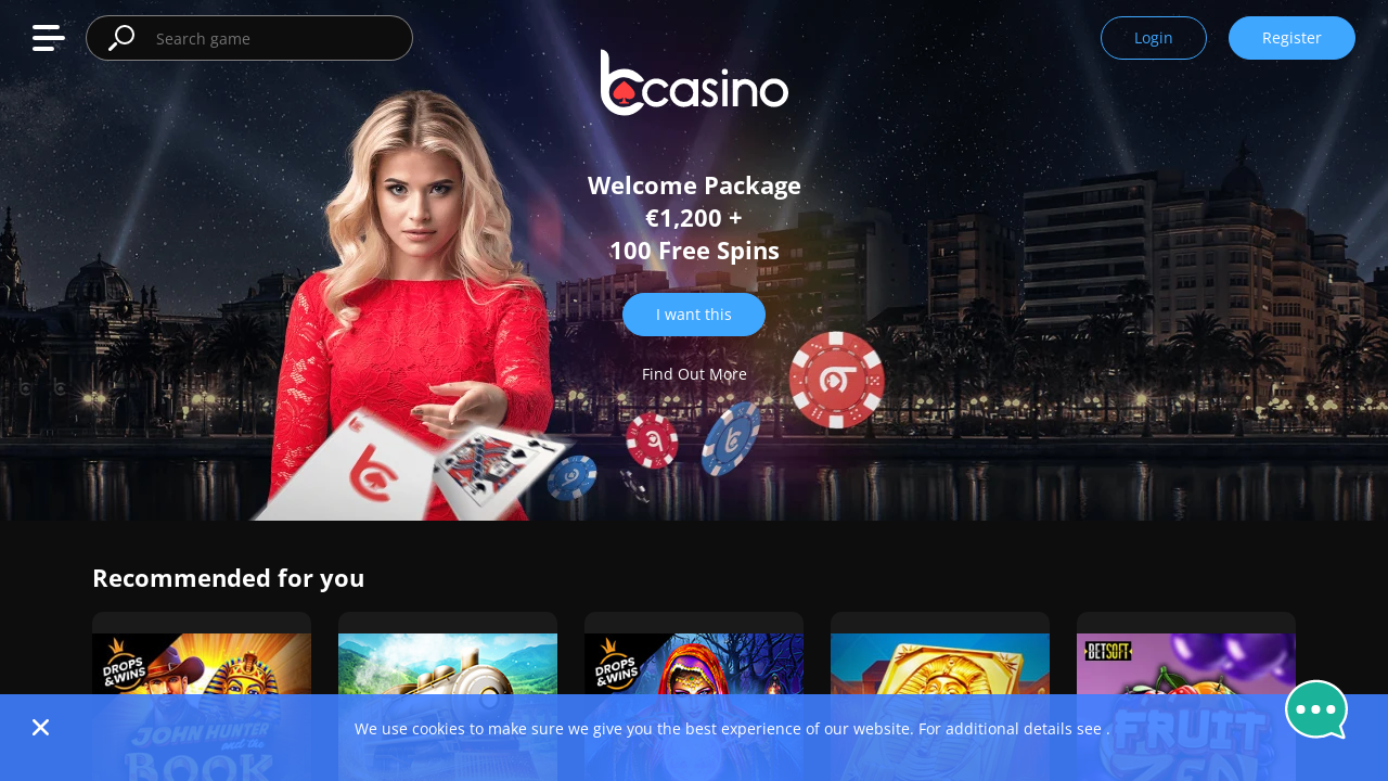 bCasino review Screenshot bCasino review Screenshot