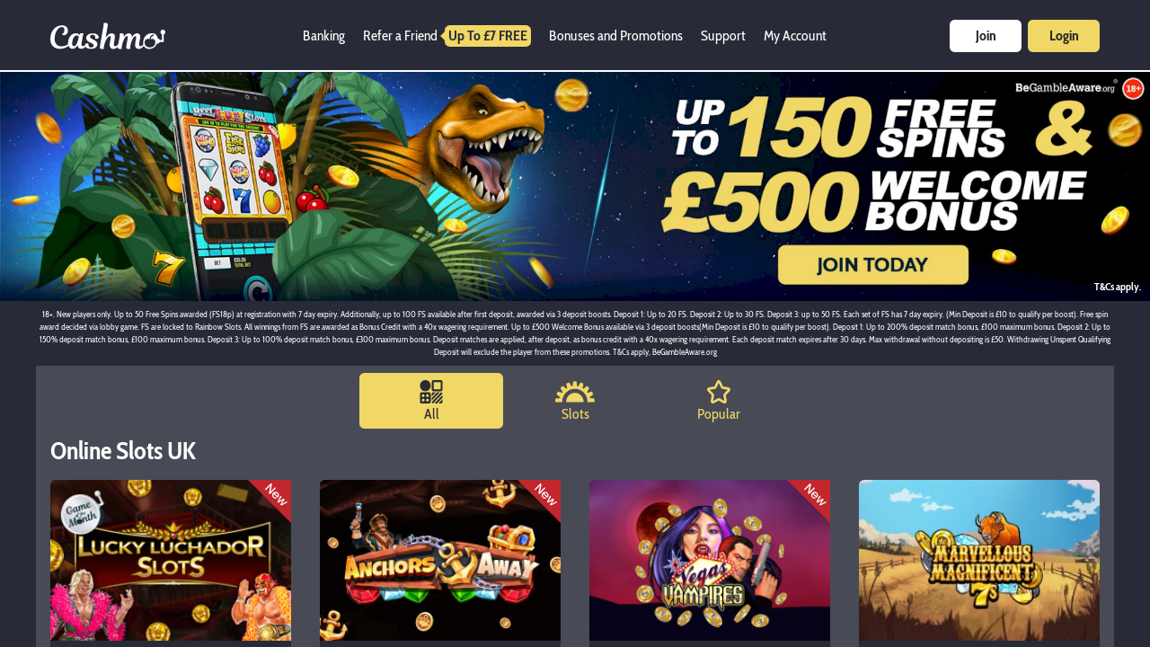 Cashmo Casino review Screenshot Cashmo Casino review Screenshot