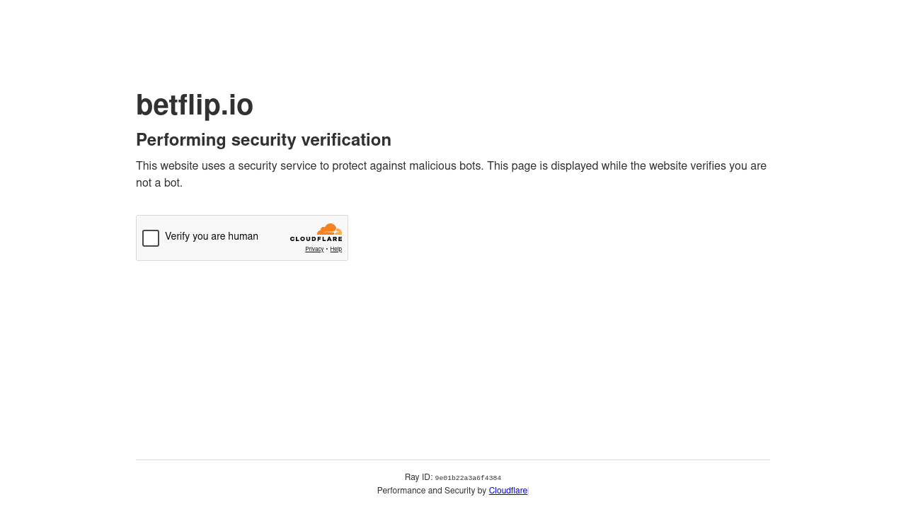 Betflip Casino review Screenshot