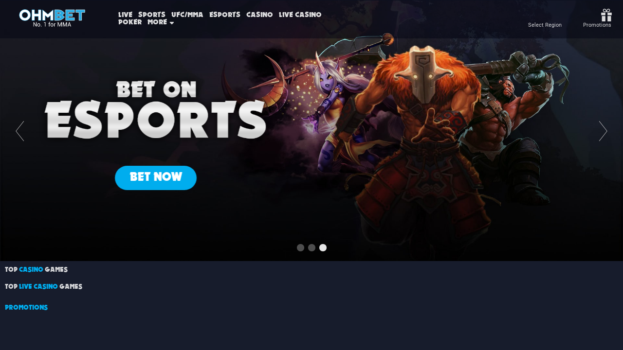 Ohmbet review Screenshot Ohmbet review Screenshot