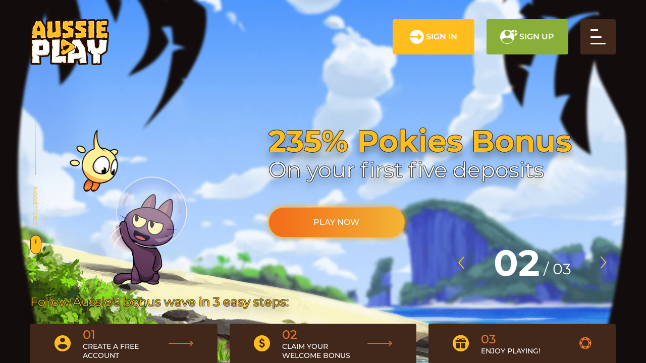Aussieplay Casino review Screenshot Aussieplay Casino review Screenshot