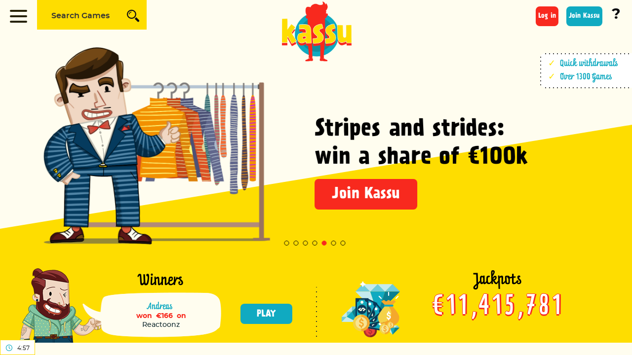 Kassu Casino review Screenshot Kassu Casino review Screenshot