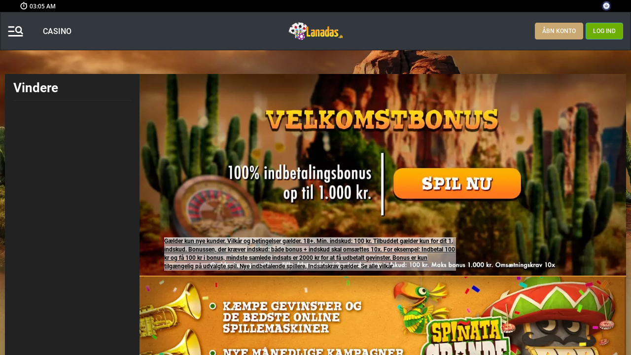 Lanadas Casino review Screenshot Lanadas Casino review Screenshot