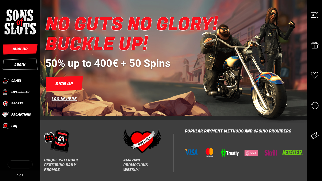 SonsOfSlots review Screenshot SonsOfSlots review Screenshot