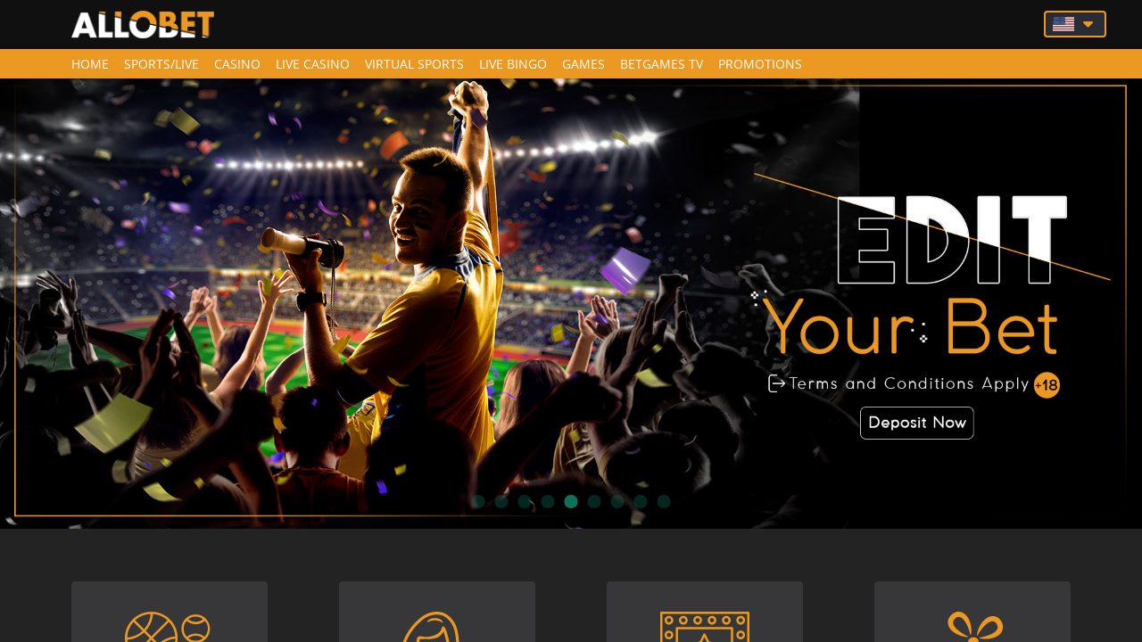 Allobet review Screenshot Allobet review Screenshot