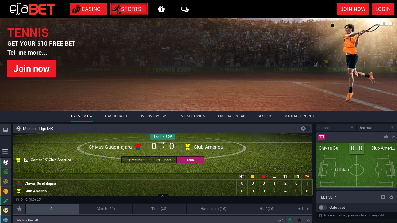 EjjaBet review Screenshot EjjaBet review Screenshot