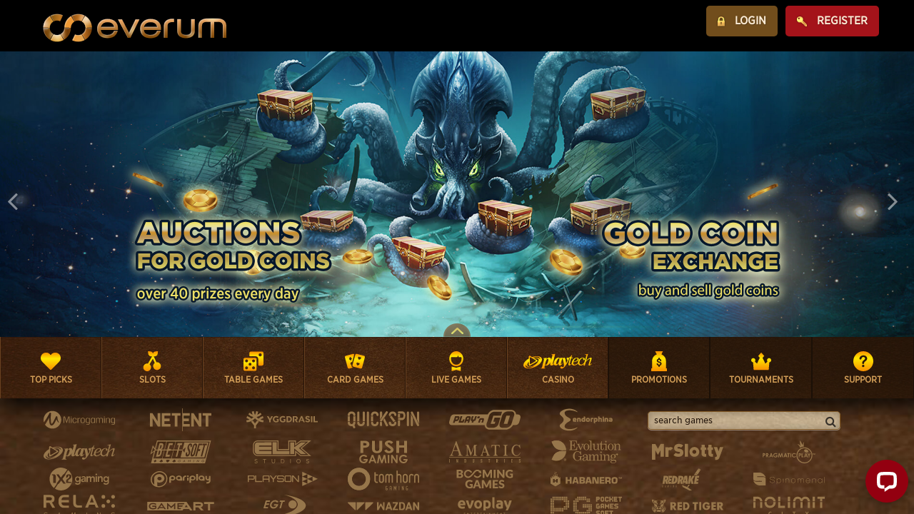 Everum Casino No Deposit Bonus