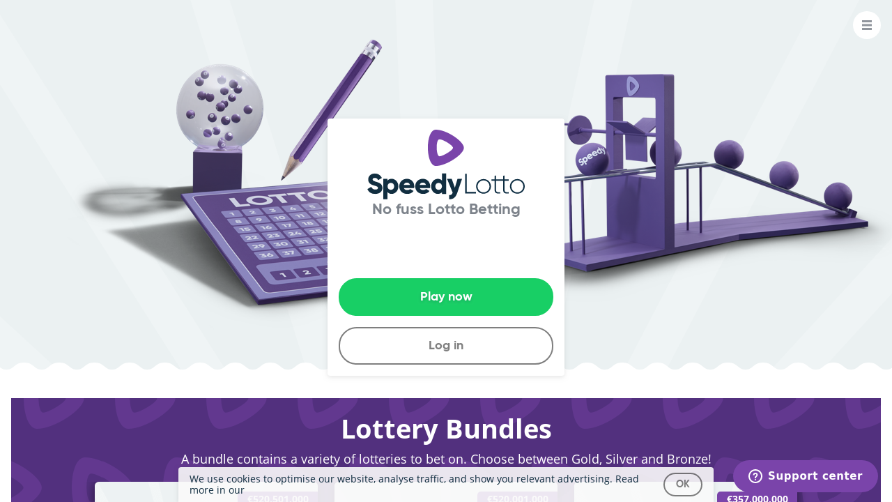Speedy Lotto review Screenshot Speedy Lotto review Screenshot