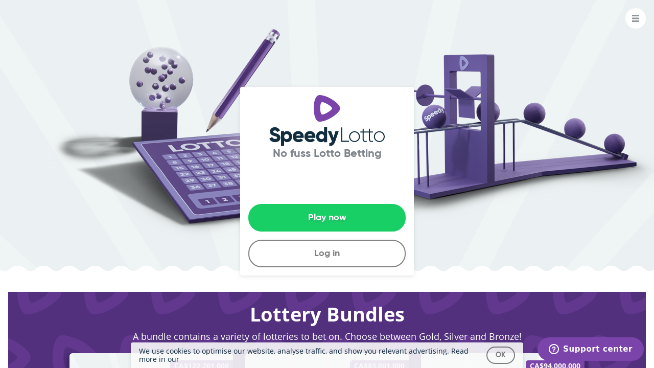 Speedy Lotto review Screenshot Speedy Lotto review Screenshot