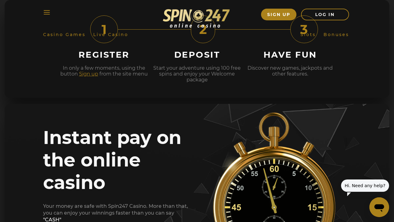 Spin247 review Screenshot Spin247 review Screenshot