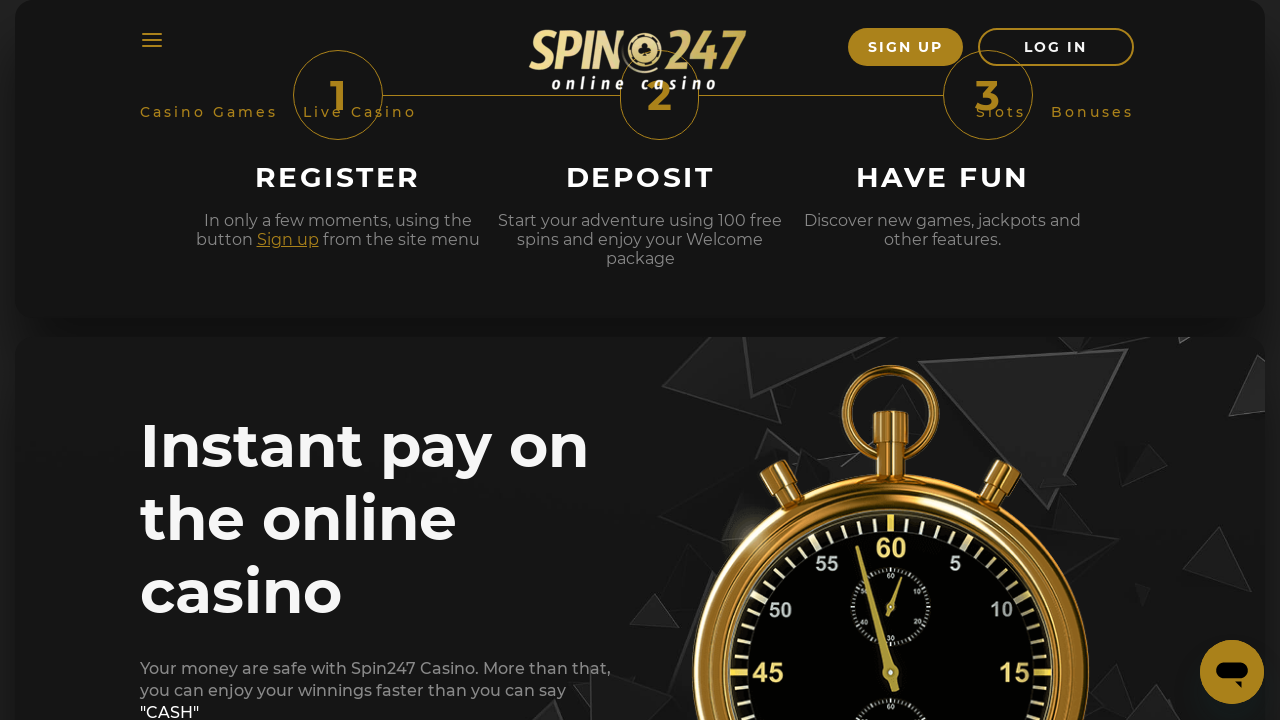 Spin247 review Screenshot Spin247 review Screenshot