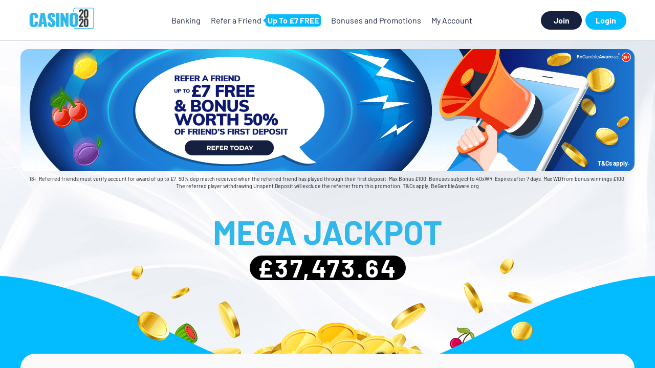 Casino 2020 review Screenshot Casino 2020 review Screenshot