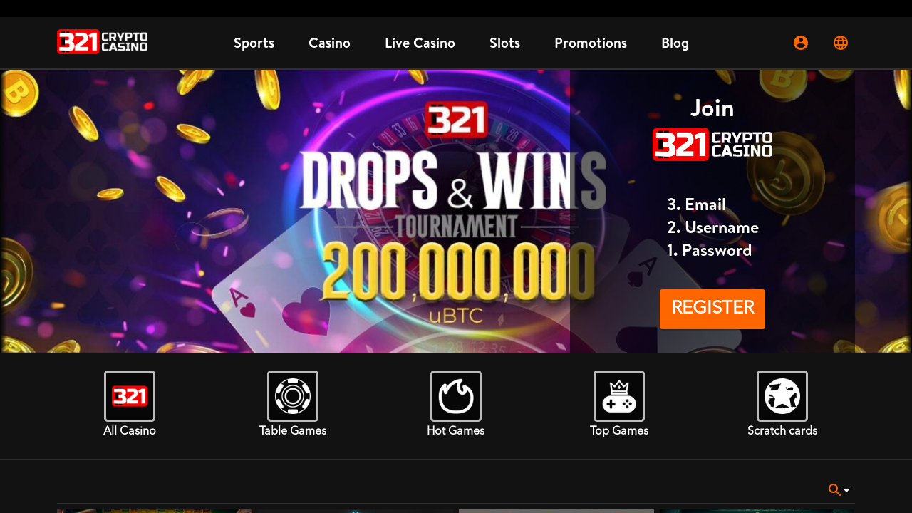 321CryptoCasino review Screenshot 321CryptoCasino review Screenshot