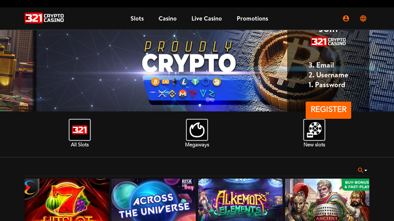 321CryptoCasino review Screenshot 321CryptoCasino review Screenshot
