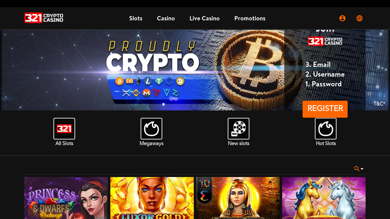 321CryptoCasino review Screenshot 321CryptoCasino review Screenshot