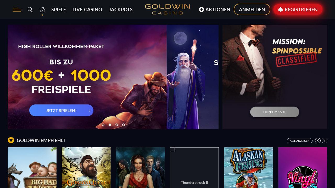 GoldWin Casino review Screenshot GoldWin Casino review Screenshot