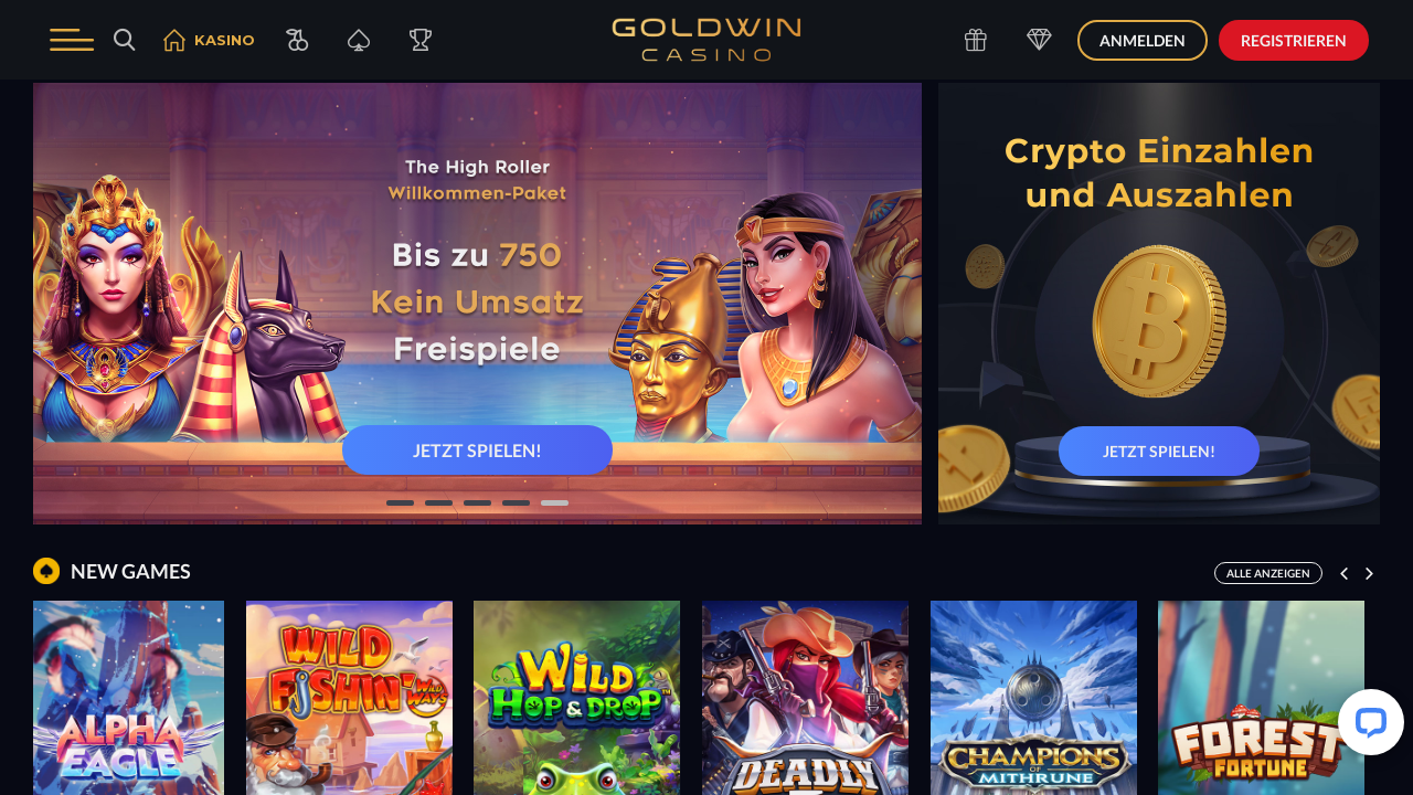 GoldWin Casino review +++ Bonus & FS 10/2022