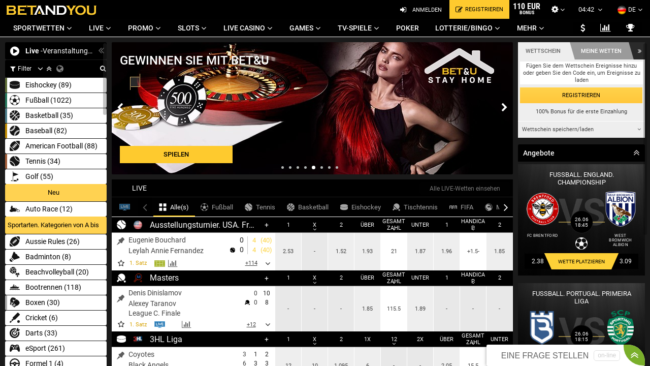 BetandYou review Screenshot BetandYou review Screenshot