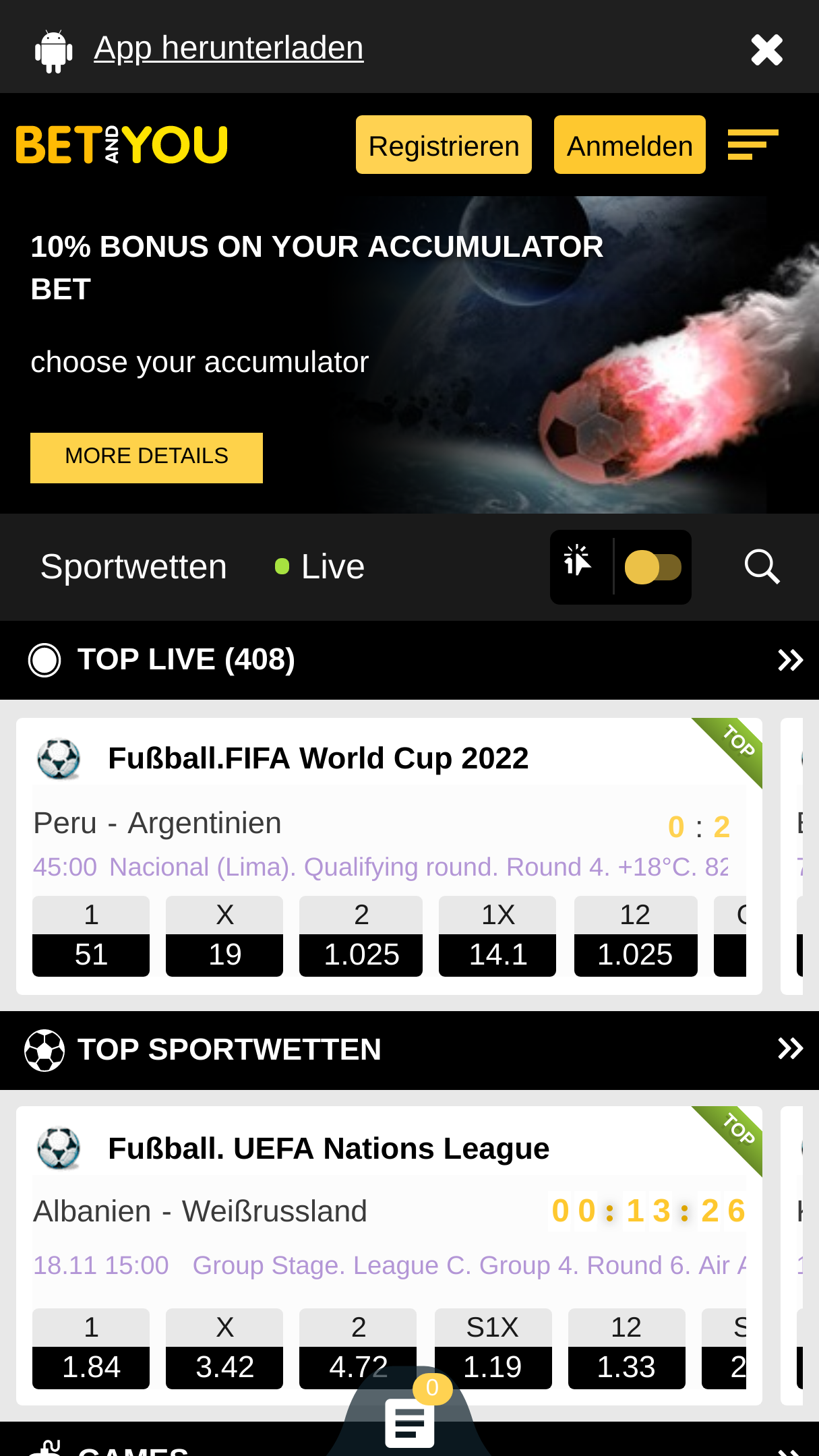 BetandYou review Screenshot BetandYou review Screenshot