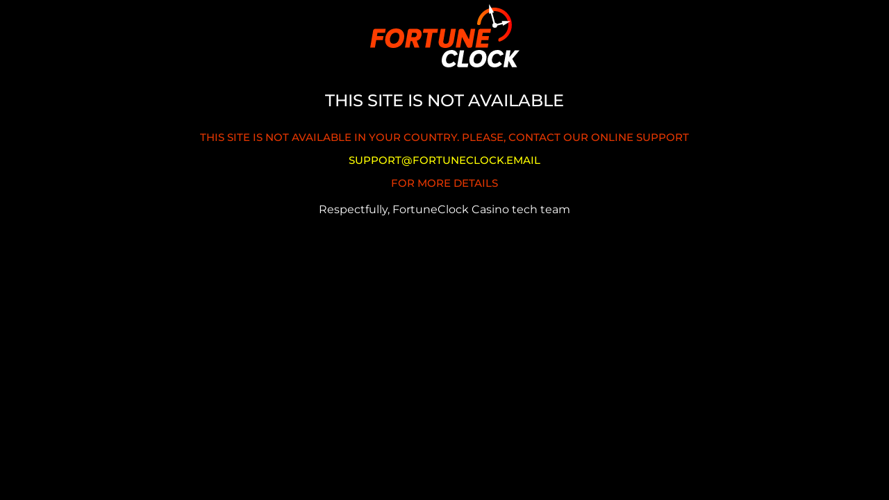 Fortune Clock Casino review Screenshot Fortune Clock Casino review Screenshot