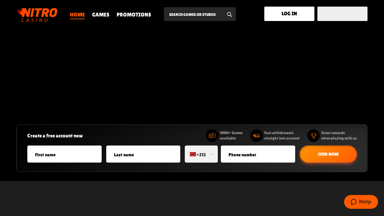 NitroCasino review Screenshot NitroCasino review Screenshot