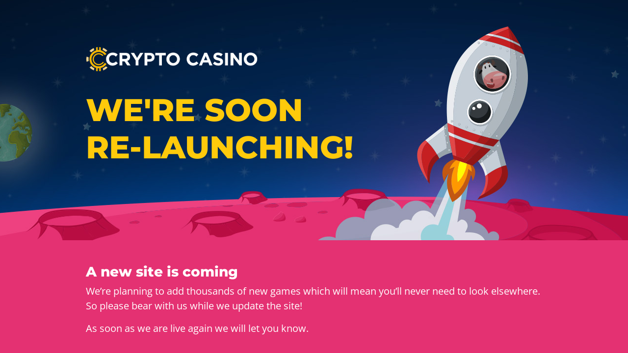 CryptoCasino review Screenshot CryptoCasino review Screenshot