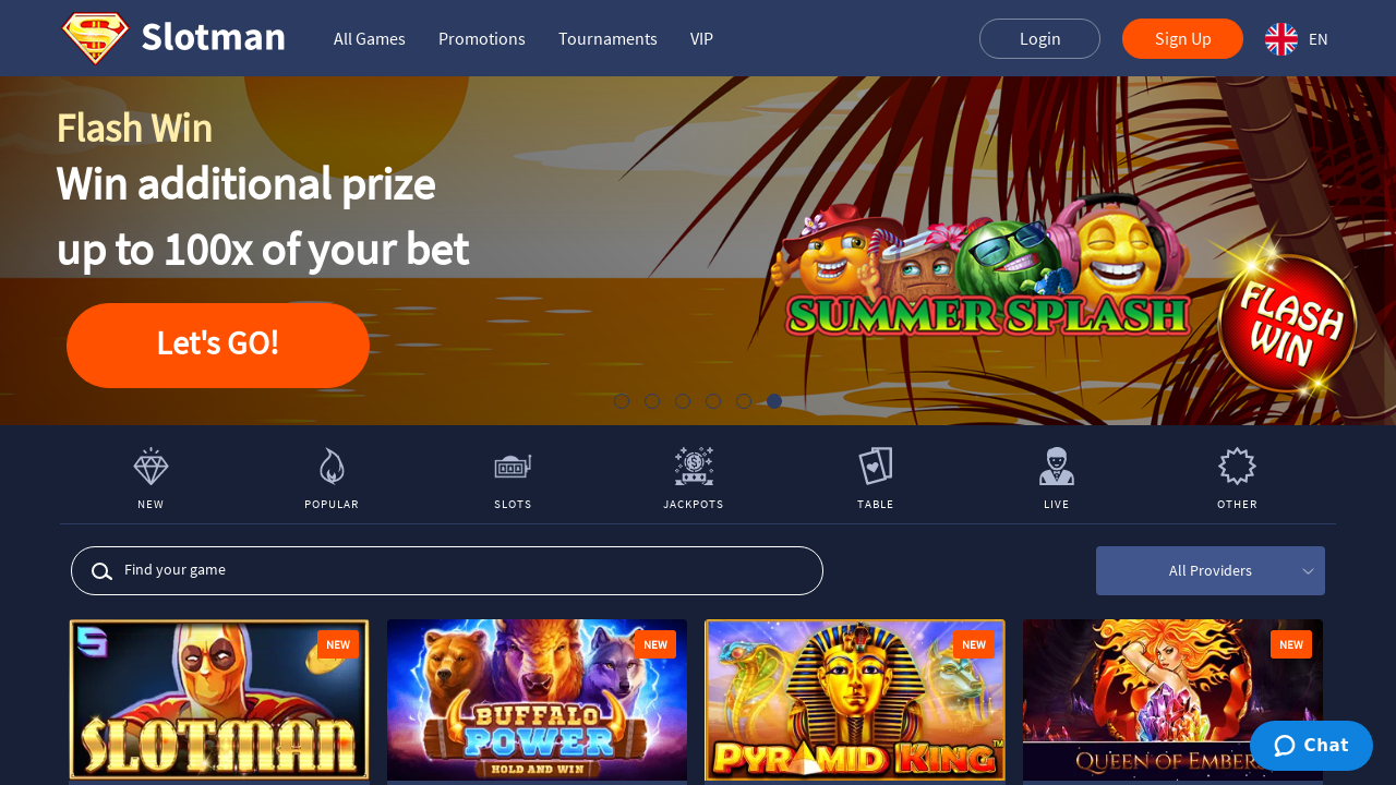 Slotman Casino review Screenshot Slotman Casino review Screenshot