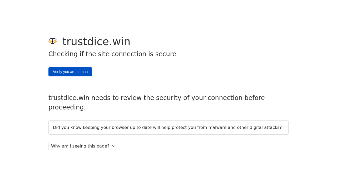 Trust Dice Casino review Screenshot Trust Dice Casino review Screenshot