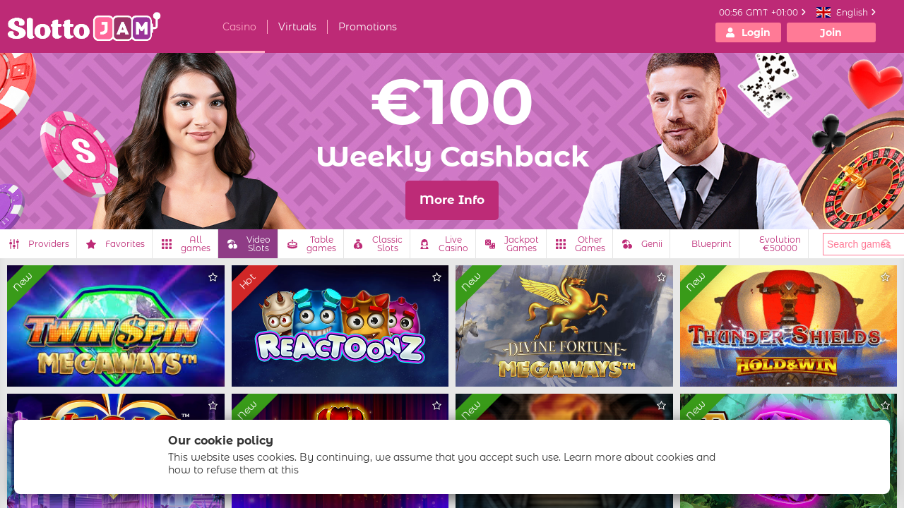 SlottoJam Casino review Screenshot SlottoJam Casino review Screenshot