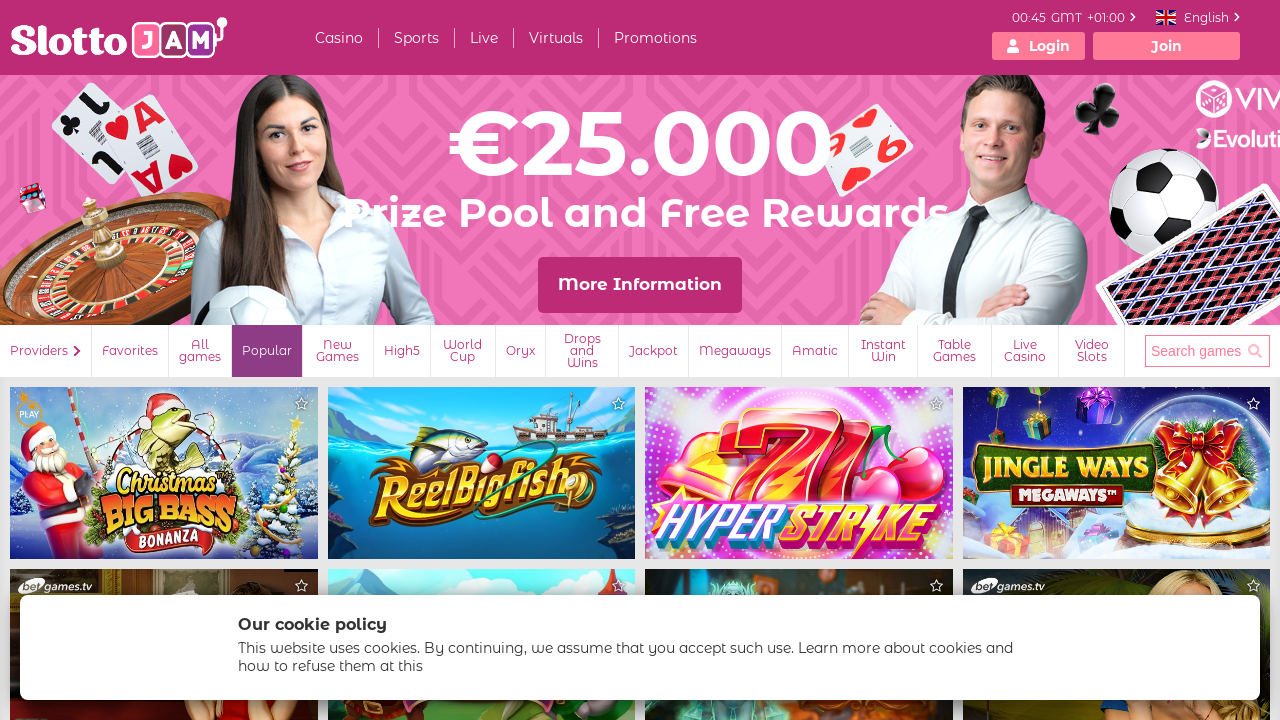 SlottoJam Casino review Screenshot SlottoJam Casino review Screenshot